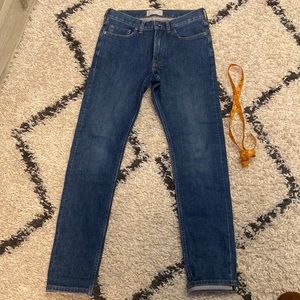 Everlane Selvedge Slim Fit Jean - Indigo Rinse